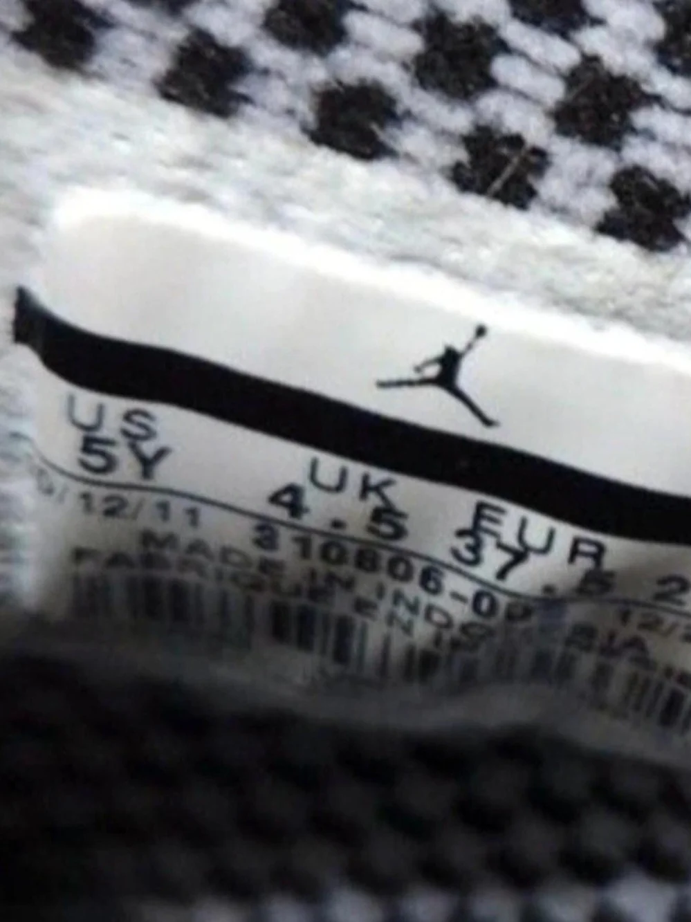 Air Jordan 10 Stealth size 5y